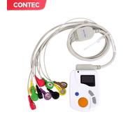 CE Holter ECG Dynamic 12 channel 48 Hr EKG analyzer recorder system, pc software