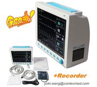 CE Patient Monitor ICU CCU Vital Signs Multi-parameter 12.1" Color LCD Printer