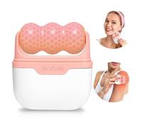 ce Roller for Face Eyes,Face Massager Roller with 2 Heads Relief Eye Puffiness, Migraine, Pain Relief, Minor Injury, Facial Skin Care Gift for Women Pink