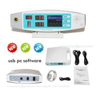 CE Tabletop Finger Oximeter Spo2 Blood Oxygen Pulse Heart Rate PI Monitor Alarm