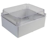 Ce-Tek - Ip65 Abs Enclosure With Transparent Lid - 240X190X120mm