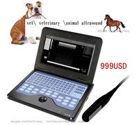 CE VET Portable Digital B Ultrasound machine Scanner,7.5MHz Animal Rectal probe