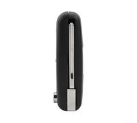 CE0536 Car Key Case Cover for 207/307/308/3008/5008/For 807 and Citroën C2/C3/For C4 - Black Plastic Remote Key Shell with Pin Removal Tool, For CR