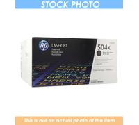 HP CE250XD 504X High Yield Original LaserJet Toner Cartridges, Black, Multipack