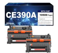 CE390A 90A Toner Cartridge High Yield with Chip Compatible for HP Laser Jet Enterprise M4555MFP M601 M601n M602n M602dn M602x M603 M603n M603dn M603xh Printer