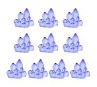 CeaBulo 10pack Lovely Colorful Aquariums Resins Decoration Resins Fish Adornment For Garden Display Fish Tanks Accessory