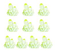 CeaBulo 10pack Lovely Colorful Aquariums Resins Decoration Resins Fish Adornment For Garden Display Fish Tanks Accessory