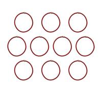 CeaBulo 10Pcs Trampoline Tie Down Strap Elastic Rope Replacement Aluminum Buckles Stretch Cord High Jump Bungee Cord Easy To Use