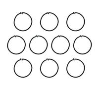 CeaBulo 10Pcs Trampoline Tie Down Strap Elastic Rope Replacement Aluminum Buckles Stretch Cord High Jump Bungee Cord Easy To Use