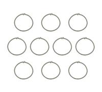 CeaBulo 10Pcs Trampoline Tie Down Strap Elastic Rope Replacement Aluminum Buckles Stretch Cord High Jump Bungee Cord Easy To Use
