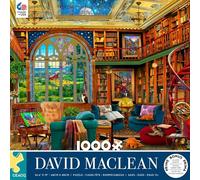 Ceaco - David Maclean - Country Library - 1000 Piece Jigsaw Puzzle