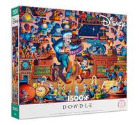 Ceaco - Dowdle Pinocchio 1500 Piece Jigsaw Puzzle Challenging and Colorful Puzzle for Adults - Precision-Cut Pieces, Beautiful Artwork, and Hours of Relaxing Fun