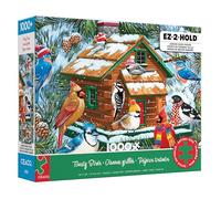 Ceaco - EZ2Hold - Toasty Birds - 1000 Piece Puzzle for Adults - Challenging and Perfect for Game Nights - Finished Puzzle Size 30 x 24