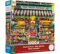 Ceaco Jigsaw Puzzle – Gary Walton – Shop Windows: Good Grocer – 1000 Piece