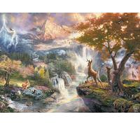 Ceaco - Thomas Kinkade - Disney - Bambi's First Year - 1000 Piece Jigsaw Puzzle