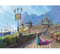Ceaco - Thomas Kinkade - Disney - Frozen Celebration in Arendalle - 1000 Piece Jigsaw Puzzle