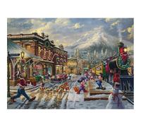 Ceaco - Thomas Kinkade - Holiday - Candy Cane Express - 1000 Piece Jigsaw Puzzle