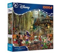Ceaco - Thomas Kinkade - Disney - Mickey and Minnie Halloween Fun - 1000 Piece Jigsaw Puzzle