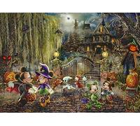 Ceaco - Thomas Kinkade - Disney - Mickey and Minnie Halloween Fun - 1000 Piece Jigsaw Puzzle
