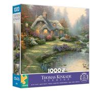 Ceaco - Thomas Kinkade - Everett's Cottage - 1000 Piece Jigsaw Puzzle - Relaxing and Fun Activity for Adults
