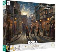 Ceaco Jigsaw Puzzle Thomas Kinkade Harry Potter Diagon Alley 1500 Pieces