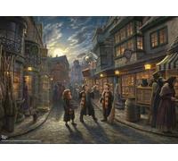 Ceaco - Thomas Kinkade - Harry Potter - Wizarding World - Diagon Alley - 1000 Piece Jigsaw Puzzle