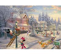 Ceaco Thomas Kinkade Mickey’S Victorian Christmas Puzzle - 1000Piece