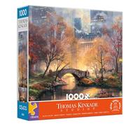 Ceaco - Thomas Kinkade Studio - Central Park in Fall Piece Jigsaw Puzzle Colorful Puzzle for Adults -Precision-Cut Pieces, Beautiful Artwork