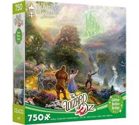 Ceaco - Thomas Kinkade - The Wizard of Oz - Dorothy Discovers Emerald City - 750 Piece Glitter Jigsaw Puzzle