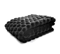 Ceannis - Egg Throw 130x170 cm, Black - Black