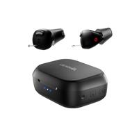 Cearvol Nano Hearing Amplifier - Simple One-Box Operation, 3 Modes, 3 Presets & No-Whistle Technology (Midnight)