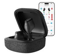 Cearvol Wave Lite Smart Hearing Amplifier for Adults with Bluetooth App Control AI Noise Reduction AUX-in OVR Rechargeable Noise Reduction, Midnight