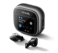 Cearvol WAVE Sound Amplification Device, Smart Touchscreen Charging Case, NeuroFlow AI 2.0, Bluetooth Dual-Device Connection, Direct AUX-IN (Midnight)