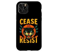 Cease and Resist Panther Rebellion Statement Graphic Case for iPhone 11 Pro