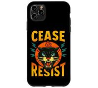 Cease and Resist Panther Rebellion Statement Graphic Case for iPhone 11 Pro Max