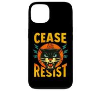 Cease and Resist Panther Rebellion Statement Graphic Case for iPhone 13