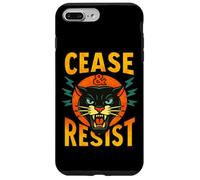 Cease and Resist Panther Rebellion Statement Graphic Case for iPhone 7 Plus/8 Plus