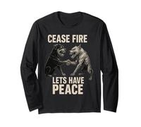 CEASE FIRE UNLEASH UNITY bold, fierce, and unforgettable Long Sleeve T-Shirt