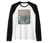 Cease Striving Ephemera Vintage Collage Definition Raglan Baseball Tee