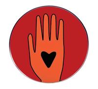 Ceasefire Pin, Pray for Peace Round Button Badge Pins Medal Brooch, Unique Peace Enamel Pin for Women Men Kids, Durable & Versatile Peace Awareness Pin Party Supplies