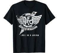 Ceaseless Graphic REO Art Speedwagon Logo Love Music for Fan T-Shirt S- Black.png