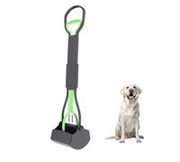 Ceasyde Pet Pooper Scooper for Small to Large Dogs, 28 Inch Long Handle Foldable Dog Poop Scoop Suitable for Yard of Different Surfaces Dog Poop Waste Pick Up Rake