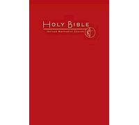 CEB Common English Pew Bible Dark Red UMC Emblem