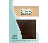 CEB Study Bible, Brown Bonded Leather: Common English Bible, Bonded Leather, Study Bible