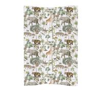Ceba Deluxe Unisex Baby Waterproof Changing Mat - Anti Roll Cosy Colourful Safari