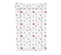 Ceba Deluxe Unisex Baby Waterproof Changing Mat with Raised Edges - Colourful Unique Beautiful Woodland Animals