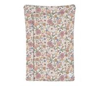 Ceba Deluxe Unisex Baby Waterproof Changing Mat With Raised Edges Garden Flowers