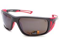 Cebe Proguide Sunglasses Matte Black Red with 2000 Brown CAT. 4 Lenses CBPROG8