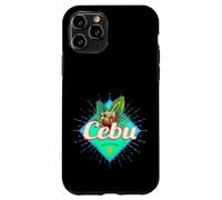 Cebu Island Philippines Coconut Retro Vacation Vintage Case for iPhone 11 Pro
