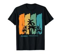 Cebu Philippines Palms Island Southeast Asia Souvenir Gift Value Graphic T-Shirt